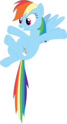 Size: 1964x3593 | Tagged: safe, artist:porygon2z, rainbow dash, pegasus, pony, g4, what about discord?, cute, female, flying, simple background, solo, transparent background, vector
