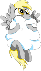 Size: 4362x7404 | Tagged: safe, artist:bronytoss, derpy hooves, pegasus, pony, g4, absurd resolution, cloud, cloud hugging, female, hug, mare, simple background, solo, transparent background