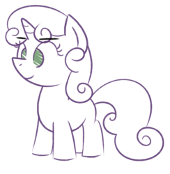 Size: 1586x1623 | Tagged: safe, artist:thematrixman, sweetie belle, g4, female, solo