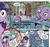 Size: 1363x1270 | Tagged: safe, artist:brenda hickey, idw, princess celestia, spike, twilight sparkle, friendship is magic #40, g4, my little pony: friendship is magic (idw), spoiler:comic, baby spike, crib, filly, filly twilight sparkle