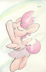 Size: 679x1066 | Tagged: safe, artist:slightlyshade, scootaloo, g4, female, get, palindrome get, solo, traditional art