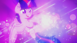 Size: 1920x1080 | Tagged: safe, artist:mactavish1996, artist:signumde, twilight sparkle, alicorn, pony, g4, cute, female, filly, fluffy, mare, solo, spread wings, twilight sparkle (alicorn), vector, wallpaper