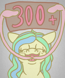 Size: 500x600 | Tagged: safe, artist:aisu-isme, oc, oc only, oc:kala marie, squid, ask the creepy ponies, open mouth, tentacles
