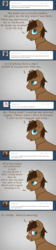 Size: 696x3112 | Tagged: safe, artist:aisu-isme, oc, oc only, oc:tick tock, cyborg, ask the creepy ponies, colt, male