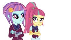 Size: 1024x576 | Tagged: safe, artist:caramels-photoshop, sour sweet, sunny flare, equestria girls, g4, my little pony equestria girls: friendship games