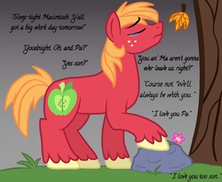 Size: 1342x1100 | Tagged: safe, artist:sapphiresong46, big macintosh, earth pony, pony, g4, crying, male, sad, solo, stallion