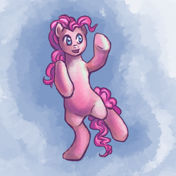 Size: 500x500 | Tagged: safe, artist:vogelspinne, pinkie pie, g4, female, solo