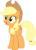 Size: 3566x5000 | Tagged: safe, artist:aethon056, applejack, do princesses dream of magic sheep, g4, my little pony: friendship is magic, .svg available, absurd resolution, female, simple background, smiling, solo, transparent background, vector