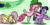 Size: 928x472 | Tagged: safe, artist:changeling #209458, fluttershy, pinkie pie, twilight sparkle, alicorn, pony, g4, female, mare, pinch, saint patrick's day, style change, twilight sparkle (alicorn)