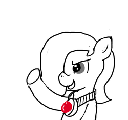 Size: 640x600 | Tagged: safe, artist:ficficponyfic, oc, oc only, oc:emerald jewel, earth pony, pony, colt quest, amulet, child, colt, determination, foal, gambling, hair over one eye, male, story included, young