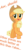 Size: 6106x12040 | Tagged: safe, artist:eagle1division, applejack, g4, absurd resolution, blushing, dialogue, female, flattered, floppy ears, simple background, smiling, solo, text, transparent background, vector