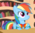 Size: 800x760 | Tagged: safe, edit, edited screencap, screencap, rainbow dash, pegasus, pony, g4, my little pony: friendship is magic, testing testing 1-2-3, boutique depression, eyes closed, female, mare, solo