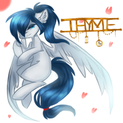 Size: 1024x1024 | Tagged: safe, artist:sallylapone, oc, oc only, oc:thyme, pegasus, pony, flying, solo