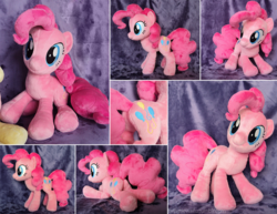 Size: 1272x984 | Tagged: safe, artist:buttercupbabyppg, pinkie pie, g4, butt, irl, photo, plot, plushie