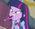 Size: 547x455 | Tagged: safe, screencap, twilight sparkle, equestria girls, g4, evil, evil smile, faic, great moments in animation, grin, mouth hold, pen, pure unfiltered evil