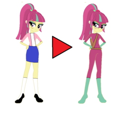 Size: 743x707 | Tagged: safe, artist:mewmewspike, sour sweet, equestria girls, g4, my little pony equestria girls: friendship games, alternate clothes, superhero