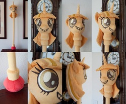 Size: 987x809 | Tagged: safe, artist:adamlhumphreys, clock, irl, photo, plushie, scepter, twilight scepter