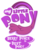 Size: 1561x1998 | Tagged: safe, artist:jamescorck, edit, berry punch, berryshine, g4, background pony, best pony, best pony logo, logo, logo edit, my little pony logo, simple background, transparent background