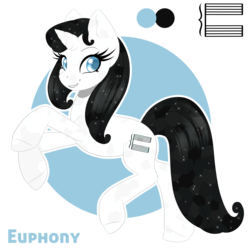 Size: 950x951 | Tagged: safe, artist:silkensaddle, oc, oc only, oc:euphony, commission, looking at you, solo