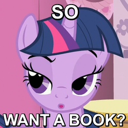 Size: 405x405 | Tagged: safe, twilight sparkle, alicorn, pony, g4, simple ways, bedroom eyes, female, image macro, mare, meme, so?, twilight sparkle (alicorn)