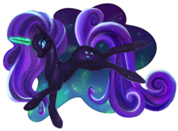 Size: 2500x1848 | Tagged: safe, artist:konekonoarashi, idw, nightmare rarity, rarity, g4, female, solo