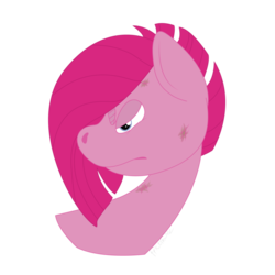 Size: 894x894 | Tagged: safe, artist:facepalmzgoddamnit, pinkie pie, g4, alternate timeline, apinkalypse pie, crystal war timeline, female, pinkamena diane pie, solo