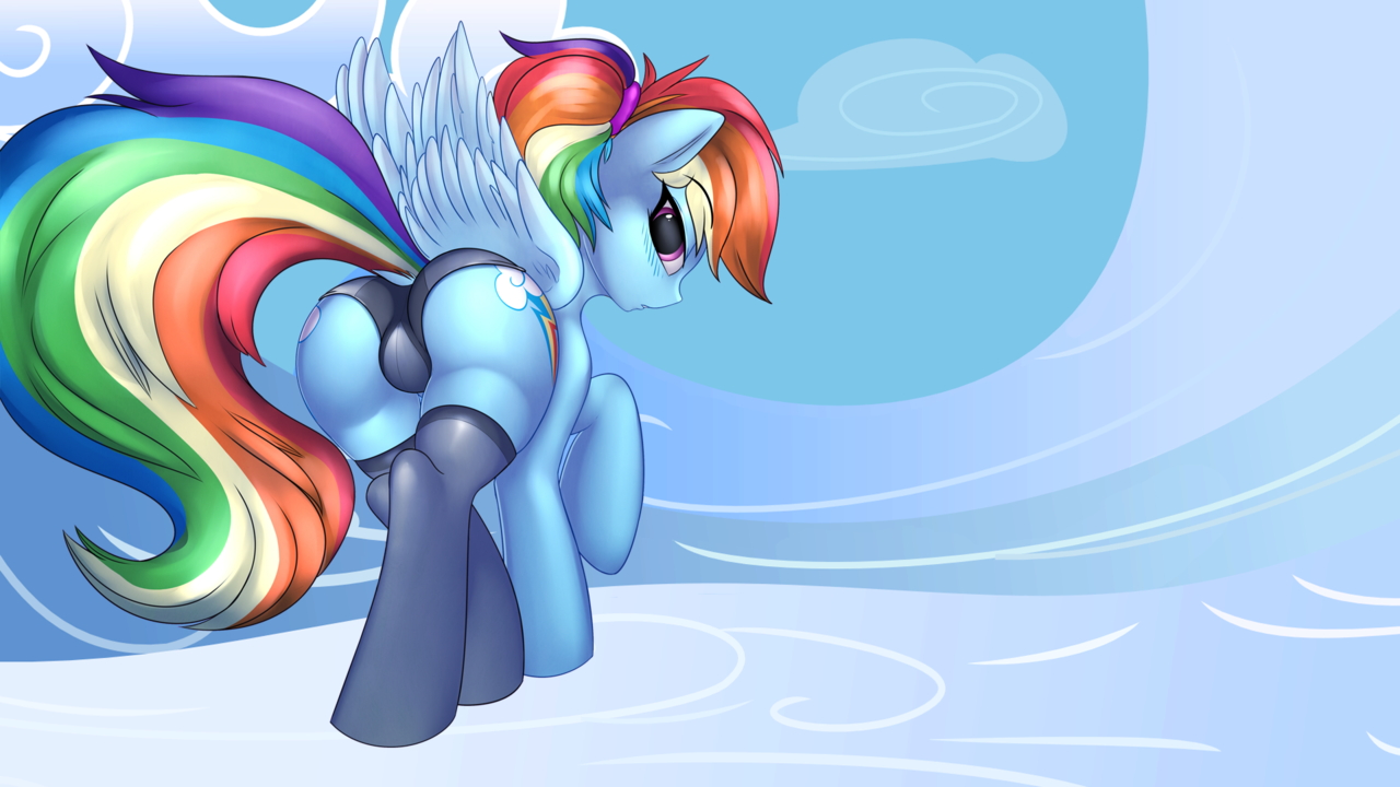 questionable, artist:elzzombie, edit, rainbow dash, pegasus, <b>pony</b>, g4, alte...