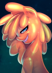 Size: 700x989 | Tagged: safe, artist:bakki, oc, oc only, oc:loopoloo, balloon pony, solo