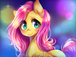Size: 1024x768 | Tagged: safe, artist:iponylover, fluttershy, g4, female, solo, wavy mouth