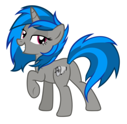 Size: 1024x1005 | Tagged: safe, artist:aborrozakale, oc, oc only, oc:homage, pony, unicorn, fallout equestria, g4, bedroom eyes, butt, fanfic, fanfic art, female, horn, looking at you, looking back, mare, plot, presenting, simple background, smiling, solo, transparent background, vector
