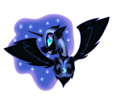 Size: 1024x896 | Tagged: safe, artist:xernia666, nightmare moon, g4, female, simple background, solo, transparent background