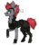 Size: 373x435 | Tagged: safe, artist:tay-niko-yanuciq, pony, kill la kill, male, ponified, simple background, solo, stallion, transparent background, tsumugu kinagase