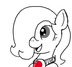 Size: 640x600 | Tagged: safe, artist:ficficponyfic, oc, oc only, oc:emerald jewel, earth pony, pony, colt quest, amulet, child, colt, cyoa, femboy, foal, hair over one eye, male, story included, talking, trap, unsure