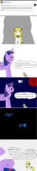 Size: 1024x4747 | Tagged: safe, artist:ask-luciavampire, twilight sparkle, oc, oc:lucia nightblood, alicorn, pony, vampire, vampony, tumblr:ask-luciavampire, g4, alicorn oc, ask, big, dialogue, looking up, onomatopoeia, shadow, tumblr, twilight sparkle (alicorn)