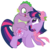 Size: 3548x3500 | Tagged: safe, artist:brenda hickey, artist:masem, idw, spike, twilight sparkle, dragon, pony, unicorn, friendship is magic #40, g4, my little pony: friendship is magic (idw), spoiler:comic, .ai available, baby spike, cute, daaaaaaaaaaaw, dragons riding ponies, duo, filly, filly twilight sparkle, flower, flower in hair, high res, male, ribbon, riding, simple background, spikabetes, spike riding twilight, transparent background, twiabetes, vector, young