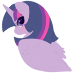 Size: 1024x1021 | Tagged: safe, artist:xeella, twilight sparkle, alicorn, pony, g4, cute, female, mare, simple background, solo, transparent background, twilight sparkle (alicorn)