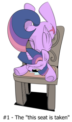 Size: 1098x1870 | Tagged: dead source, safe, artist:jittery-the-dragon, twilight sparkle, alicorn, pony, g4, butt, chair, drool, female, majestic as fuck, mare, open mouth, plot, simple background, sleeping, sleepy pony positions, snoring, solo, transparent background, twilight sparkle (alicorn), underhoof, unusual sleeping position