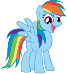 Size: 849x941 | Tagged: safe, artist:blah23z, edit, derpy hooves, rainbow dash, pegasus, pony, g4, female, mare, palette swap, recolor, simple background, solo, transparent background, vector