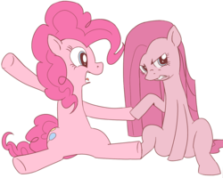 Size: 1280x1024 | Tagged: safe, artist:frankier77, pinkie pie, g4, duality, pinkamena diane pie