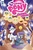 Size: 1186x1800 | Tagged: safe, artist:brenda hickey, idw, official comic, maud pie, rarity, friends forever #29, g4, my little pony: friends forever, spoiler:comic, angry, cover, emoji, excited, frown, grin, happy, open mouth, pictogram, rearing, rock, sad, sitting, smiling, speech bubble, wink