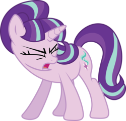 Size: 6565x6317 | Tagged: safe, artist:8-notes, starlight glimmer, g4, the cutie re-mark, .svg available, absurd resolution, adobe illustrator, eyes closed, female, open mouth, s5 starlight, simple background, solo, transparent background, vector