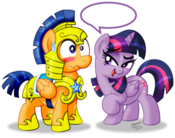 Size: 1024x811 | Tagged: safe, artist:aleximusprime, flash sentry, twilight sparkle, alicorn, pony, g4, bedroom eyes, couple, exploitable, exploitable meme, female, flirting, male, mare, meme, nervous, scared, seductive, ship:flashlight, shipping, simple background, speech bubble, straight, transparent background, twilight sparkle (alicorn)