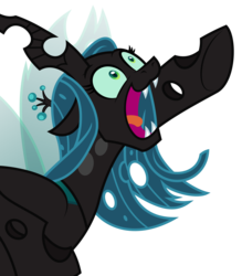 Size: 3500x3991 | Tagged: safe, artist:andy price, artist:masem, idw, queen chrysalis, changeling, changeling queen, friendship is magic #35, g4, my little pony: friendship is magic (idw), spoiler:comic, .ai available, chrysalis laughs at your misery, exploitable meme, female, high res, idw showified, meme, simple background, solo, transparent background, vector