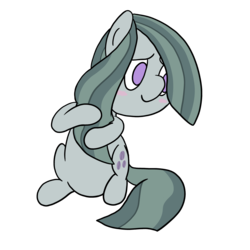 Size: 3000x3000 | Tagged: safe, artist:geonine, marble pie, earth pony, pony, g4, cute, female, high res, mare, shy, simple background, solo, transparent background