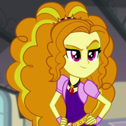 Size: 720x720 | Tagged: safe, screencap, adagio dazzle, equestria girls, g4, my little pony equestria girls: rainbow rocks, cropped, female, solo