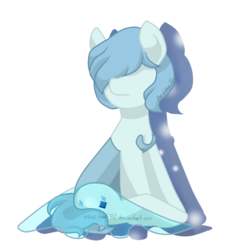 Size: 1200x1200 | Tagged: safe, artist:lord-32, earth pony, pony, blue diamond (diamond), blue pearl (pearl), blue pearl (steven universe), crossover, diamond, female, gem, mare, pearl, ponified, solo, steven universe