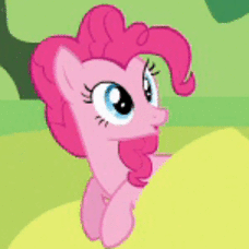 Size: 228x228 | Tagged: safe, screencap, pinkie pie, earth pony, pony, g4, maud pie (episode), season 4, :o, animated, cute, diapinkes, female, gif, gif for breezies, mare, perfect loop, picture for breezies, solo