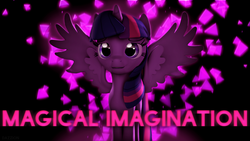 Size: 1920x1080 | Tagged: safe, artist:dazzion, twilight sparkle, alicorn, pony, g4, 3d, female, mare, source filmmaker, twilight sparkle (alicorn)