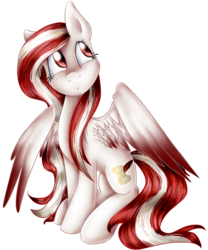 Size: 1000x1200 | Tagged: safe, artist:mufflinka, oc, oc only, oc:marta, pegasus, pony, solo