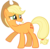 Size: 7200x7000 | Tagged: safe, artist:tardifice, applejack, g4, the crystal empire, absurd resolution, female, photoshop, simple background, smiling, solo, transparent background, vector